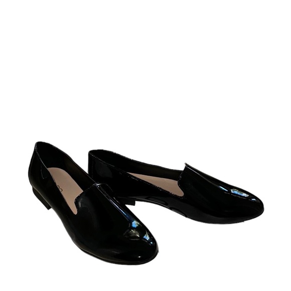 Aldo Black Patent Kirama Loafers Size 10 - Picture 2 of 9
